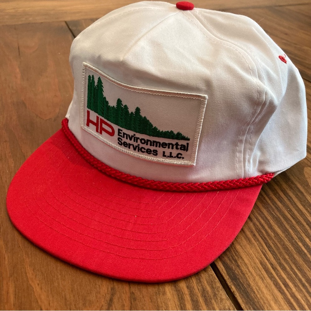 Vintage HP Environmental Services Snapback Hat EUC
